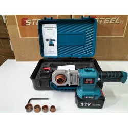 21V 4Ah آلة لحام كهربائية بالحرارة مزودة بشاشة رقمية تعمل بالليثيوم لأنابيب البلاستيكية