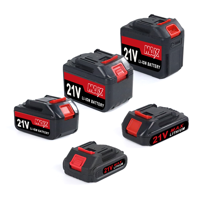 Batteries lithium-ion rechargeables de qualité supérieure 21V/ 1.5-2-3-4-...Ah