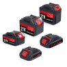 Batteries lithium-ion rechargeables de qualité supérieure 21V/ 1.5-2-3-4-...Ah